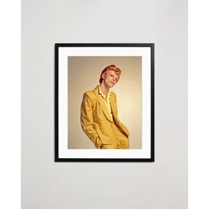 Sonic Editions Framed David Bowie In Yellow Suit