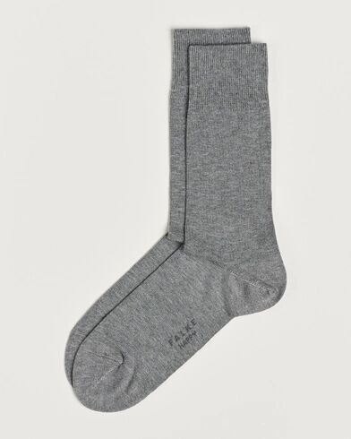 Falke Happy 2-Pack Cotton Socks Light Grey