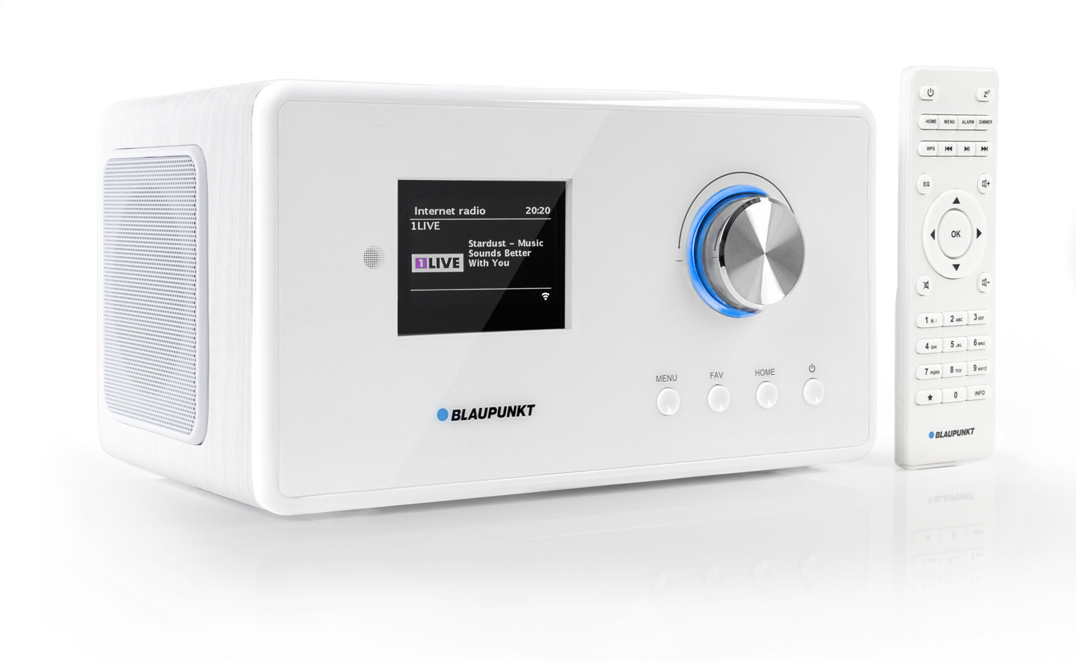 Blaupunkt IRD 300 Internetradio inkl. DAB+ Digital-Radio och Bluetooth, vit Blaupunkt IRD 300 Internetradio inkl. DAB+ Digital-Radio och Bluetooth, vit