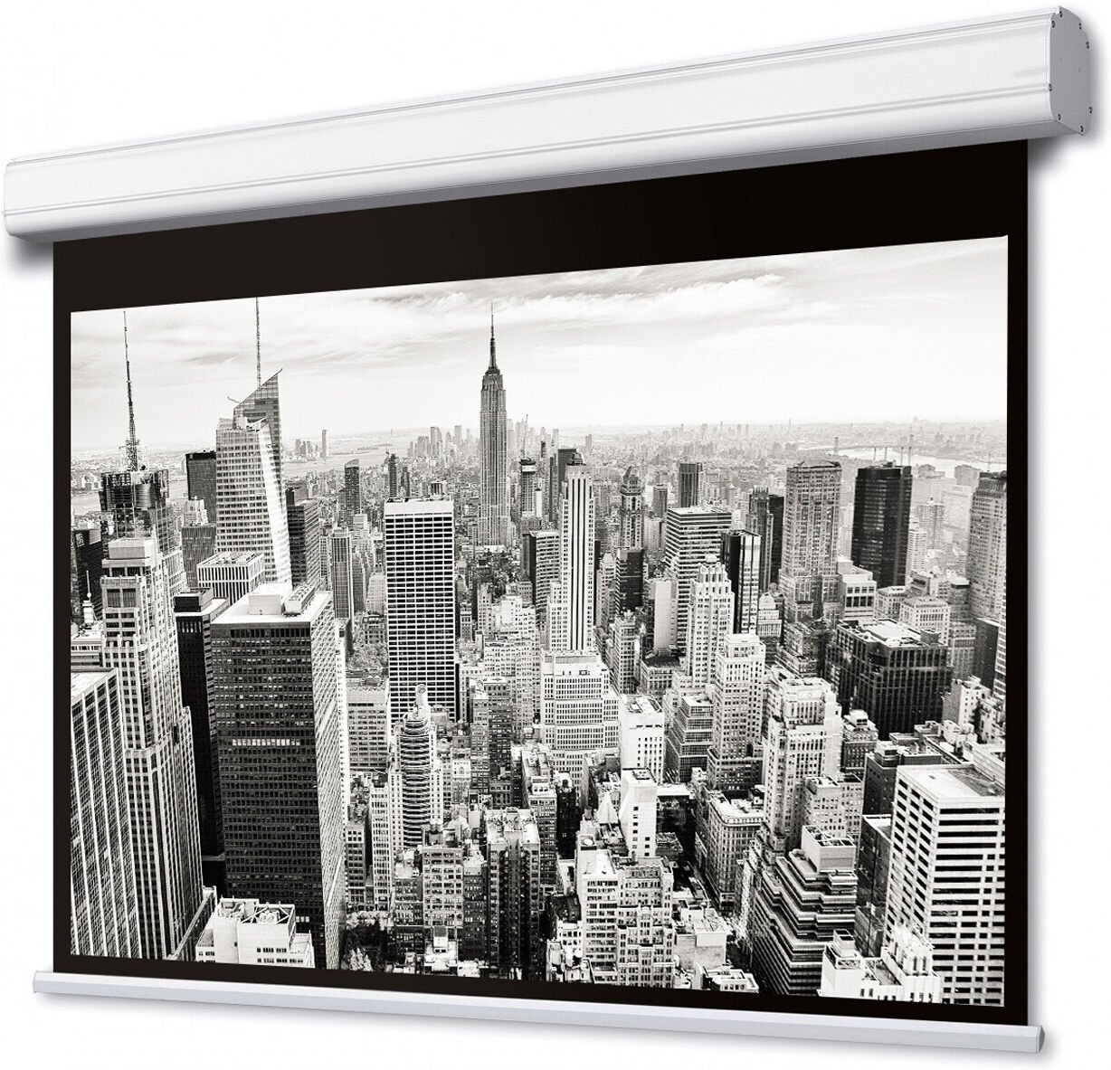 DELUXX Professional Motorduk 16:9 Matt white Vision Pro 203 x 114 cm DELUXX Professional Motorduk 16:9 Matt white Vision Pro 203 x 114 cm