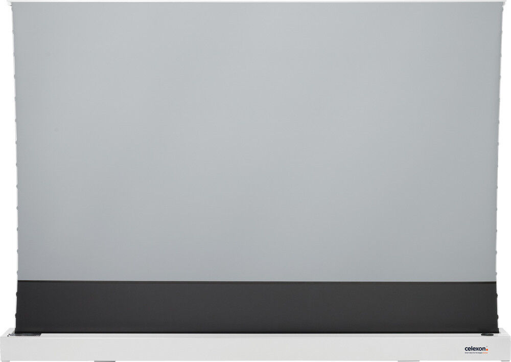 celexon CLR HomeCinema UST elektrisk golv-högkontrastprojektorduk 100 ", 221 x 124 cm - vit celexon CLR HomeCinema UST elektrisk golv-högkontrastprojektorduk 100 ", 221 x 124 cm - vit