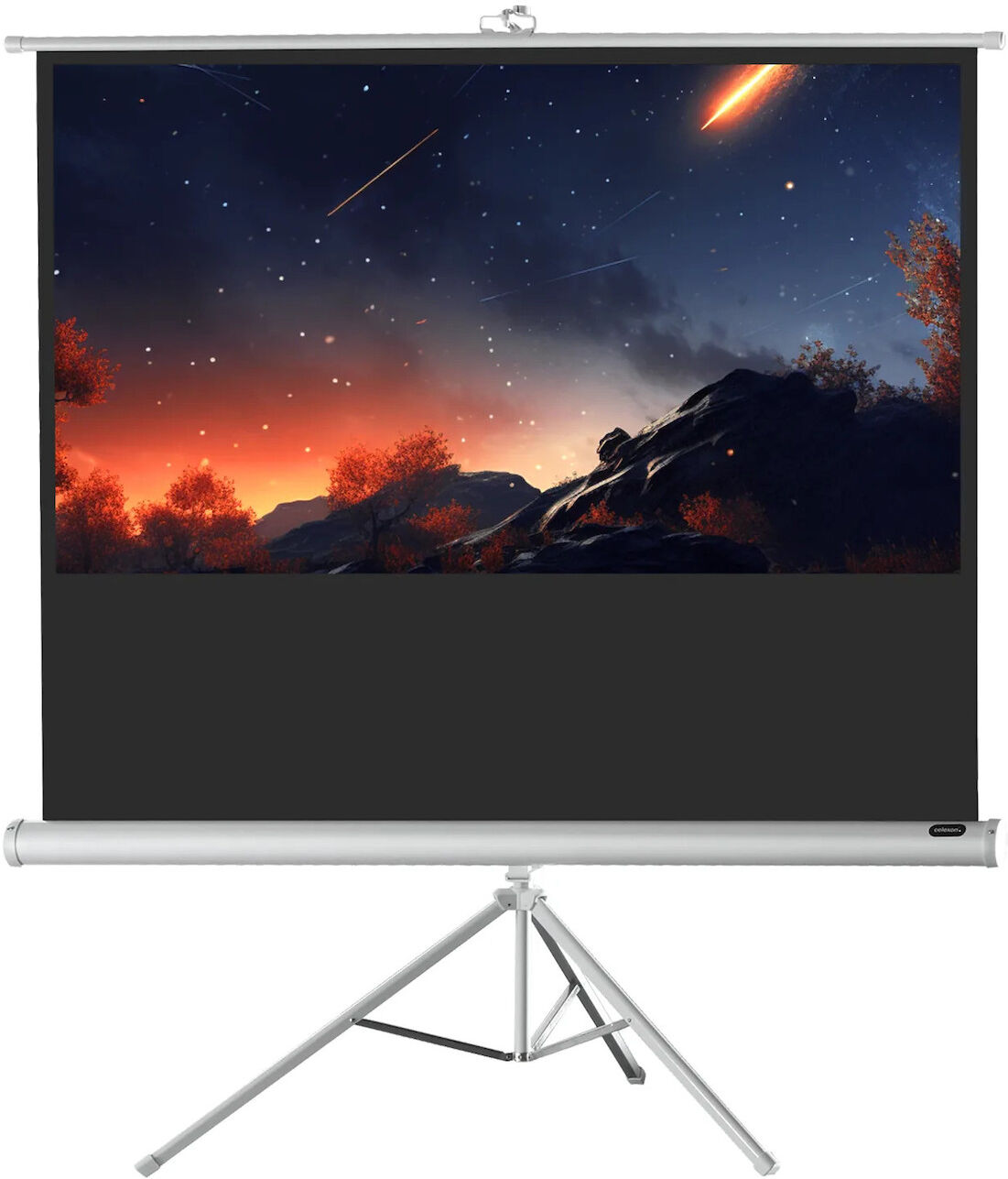 celexon stativbunden projektorduk Economy 244 x 138 cm - white celexon stativbunden projektorduk Economy 244 x 138 cm - white