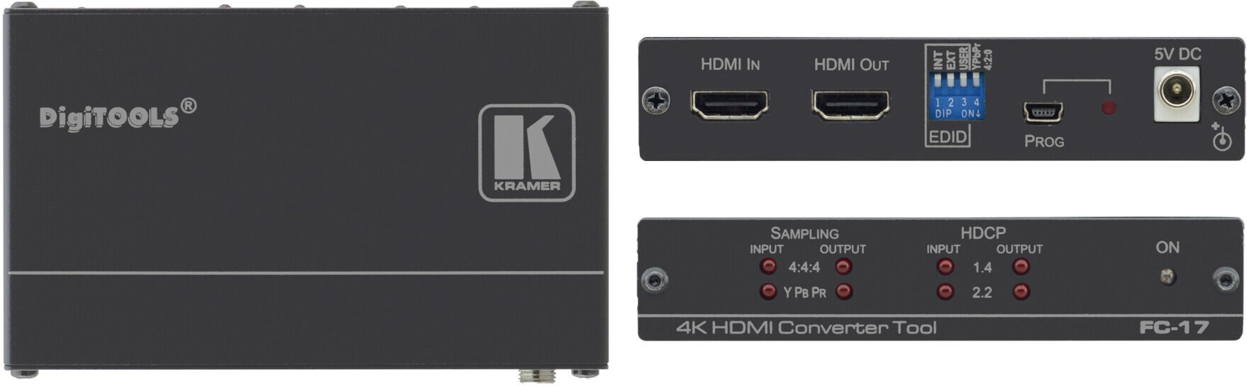 Kramer FC-17 4K HDMI Konverteringsverktyg Kramer FC-17 4K HDMI Konverteringsverktyg