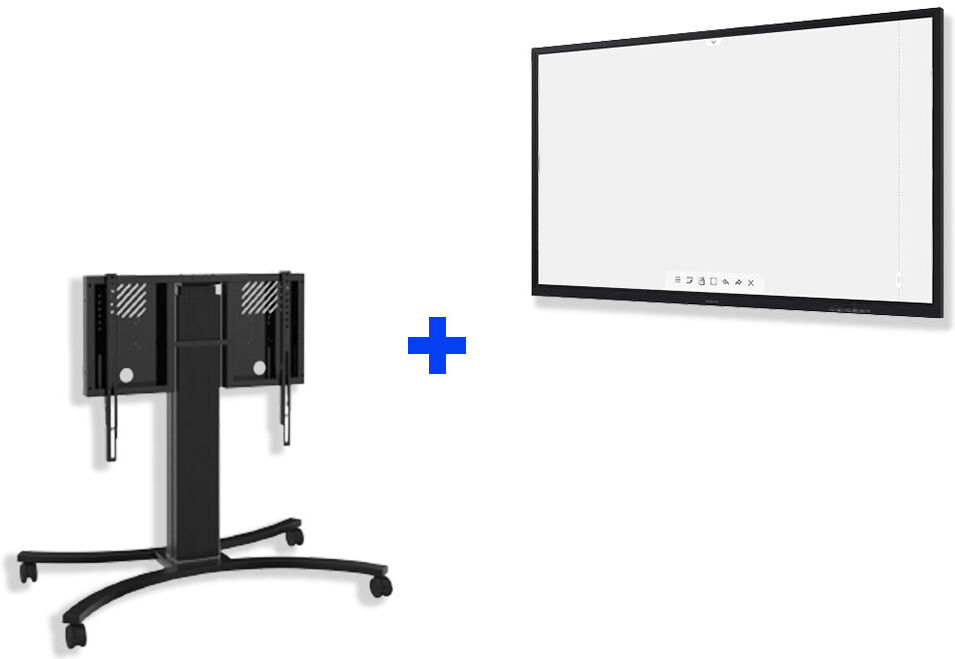 Samsung Flip 2 WM85R Bundle inkl.  med celexon Expert display-vagnen Adjust-4286MB Samsung Flip 2 WM85R Bundle inkl.  med celexon Expert display-vagnen Adjust-4286MB
