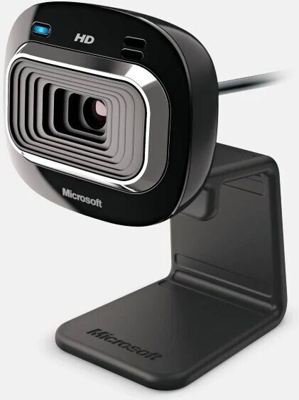 Microsoft LifeCam HD-3000 Webcam, HD, USB 2.0 Microsoft LifeCam HD-3000 Webcam, HD, USB 2.0