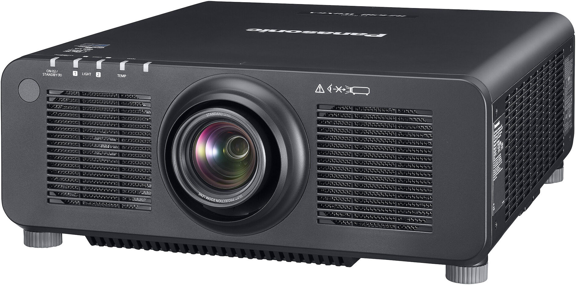 Panasonic PT-RZ890BE med objektiv, svart Panasonic PT-RZ890BE med objektiv, svart