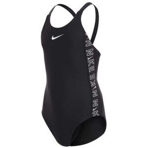 Baddräkt fastback one piece svart barn - Nike (Storlek: S - 128 cl) Baddräkt fastback one piece svart barn - Nike (Storlek: S - 128 cl)