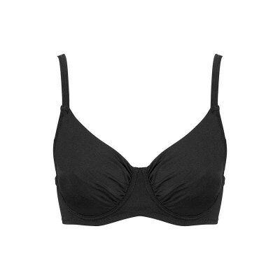 Bikiniöverdel dam svart F/G-Cupa med bygel Grace - Damella (Storlek : 44 F/G) Bikiniöverdel dam svart F/G-Cupa med bygel Grace - Damella (Storlek : 44 F/G)