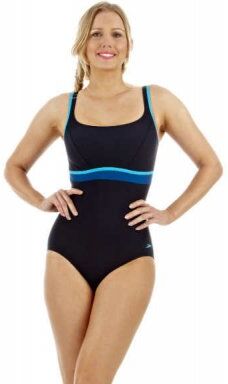 Contour Baddräkt dam Premiere contour navy/blå - Speedo (Storlek: 36)