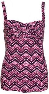 Baddräkt dam Swimsuit Svart/rosa (Storlek: 44 = XXL) Baddräkt dam Swimsuit Svart/rosa (Storlek: 44 = XXL)