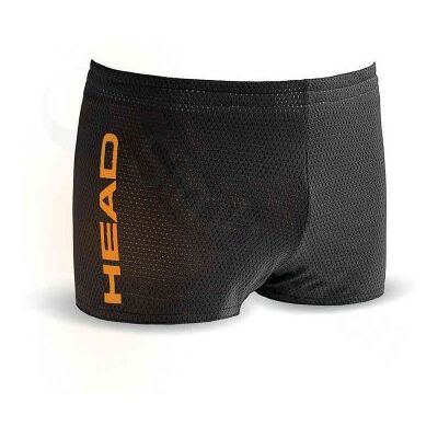 Badbyxor drag short svart/orange - HEAD (Storlek: 30" = S) Badbyxor drag short svart/orange - HEAD (Storlek: 30" = S)