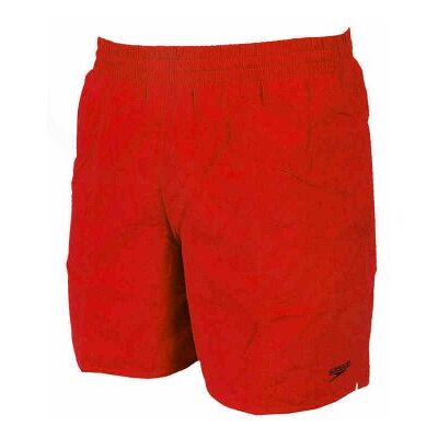 Badshorts herr Solid Leisure röd - Speedo (Storlek: S) Badshorts herr Solid Leisure röd - Speedo (Storlek: S)