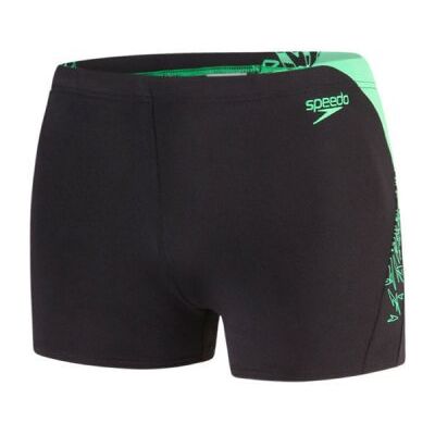 Badbyxor herr aquashort boom svart/grön - Speedo (Storlek: 28" - XS) Badbyxor herr aquashort boom svart/grön - Speedo (Storlek: 28" - XS)