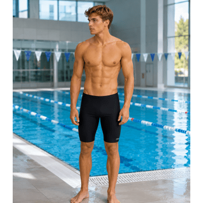 Badbyxor classic jammer 45 svart från Soak (Storlek: L - 34") Badbyxor classic jammer 45 svart från Soak (Storlek: L - 34")