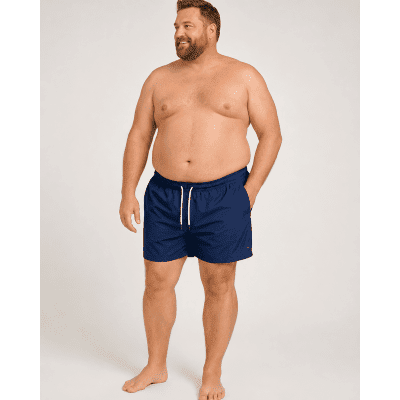Badshorts herr Luxe marinblå stora storlekar - Soak (Storlek: 5XL) Badshorts herr Luxe marinblå stora storlekar - Soak (Storlek: 5XL)