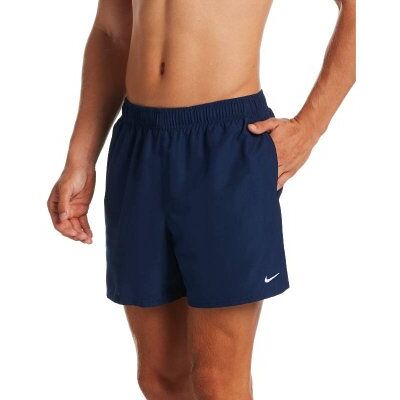 Badshorts herr 5" volley shorts solid marinblå - Nike (Storlek: S) Badshorts herr 5" volley shorts solid marinblå - Nike (Storlek: S)