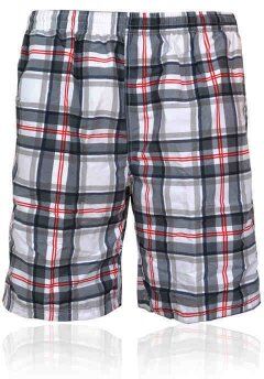 Badshorts herr vit rutiga (Storlek: L) Badshorts herr vit rutiga (Storlek: L)
