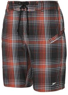 Badshorts Hybrid check 20 svart/orange - Speedo (Storlek: S) Badshorts Hybrid check 20 svart/orange - Speedo (Storlek: S)