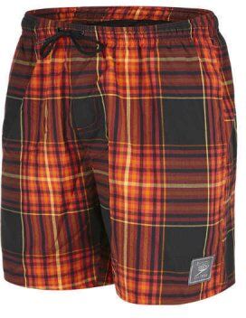 Badshorts herr Check svart/röd - Speedo (Storlek: XS) Badshorts herr Check svart/röd - Speedo (Storlek: XS)