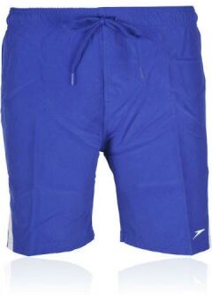 Badshorts Herr Finn SPL 18" blå/vit - Speedo (Storlek: XS) Badshorts Herr Finn SPL 18" blå/vit - Speedo (Storlek: XS)