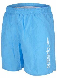 Badshorts herr Scope 16 tum ljusblå/vit från Speedo (Storlek: L)