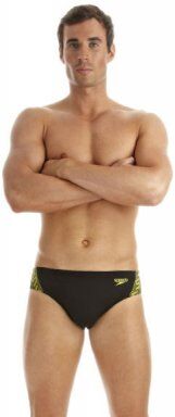 Badbyxor herr Monogram 7 cm brief - Speedo (Storlek: 38")