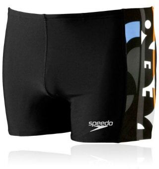 Badbyxor herr Hydroburst boxer svarta - Speedo (Storlek: 28" = XS) Badbyxor herr Hydroburst boxer svarta - Speedo (Storlek: 28" = XS)