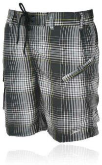 Badshorts herr Hybrid Check svart/vit - Speedo (Storlek: S) Badshorts herr Hybrid Check svart/vit - Speedo (Storlek: S)