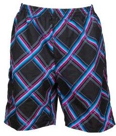 Badshorts herr svart/blå/cerise med mönster (Storlek: XL) Badshorts herr svart/blå/cerise med mönster (Storlek: XL)