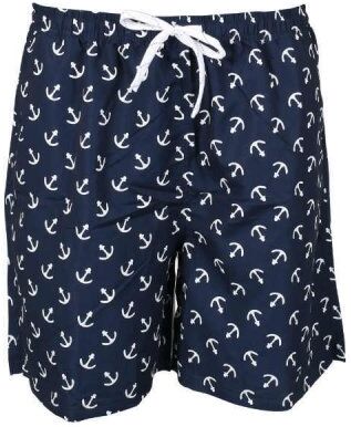 Badshorts herr marin med vit ankare (Välj: - L) Badshorts herr marin med vit ankare (Välj: - L)