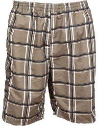 Badshorts herr grön/svart/vit med rutor Badshorts herr grön/svart/vit med rutor