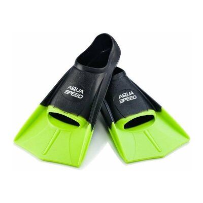 AQUA SPEED Snorkel Flippers Training Pattern - Size 38 - Fins AQUA SPEED Snorkel Flippers Training Pattern - Size 38 - Fins