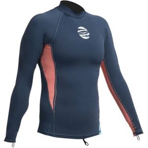 Uv tröja långärmad navy/koral rashguard dam - Gul (Storlek: 36) Uv tröja långärmad navy/koral rashguard dam - Gul (Storlek: 36)