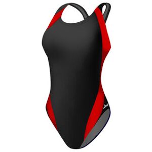 Baddräkt barn alabama röd/svart med v-rygg - Lane4 (Storlek:: 22/24" 110/116 cl = 5- 6 år) Baddräkt barn alabama röd/svart med v-rygg - Lane4 (Storlek:: 22/24" 110/116 cl = 5- 6 år)