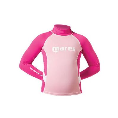 Uv-tröja barn rash guard junior med lång ärm rosa/rosa - Mares (Storlek: 140 cl = 10 år) Uv-tröja barn rash guard junior med lång ärm rosa/rosa - Mares (Storlek: 140 cl = 10 år)