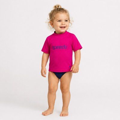 Uv tröja barn logo suntop lipstick - Speedo (Storlek: 86/92 cl) Uv tröja barn logo suntop lipstick - Speedo (Storlek: 86/92 cl)