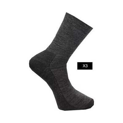 Strumpor antracit 3-pack- Zokks (Storlek: 39/42) Strumpor antracit 3-pack- Zokks (Storlek: 39/42)