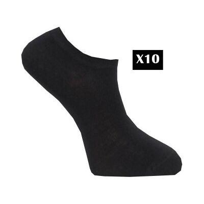 Strumpor sneakers svarta 10-pack - Capital (Storlek: 36/40) Strumpor sneakers svarta 10-pack - Capital (Storlek: 36/40)