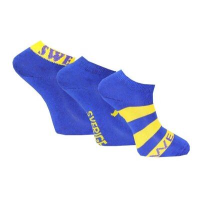 Strumpor sneakers 3-pack Sverige - Capital (Storlek: 43/46) Strumpor sneakers 3-pack Sverige - Capital (Storlek: 43/46)