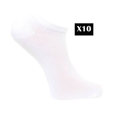 Strumpor sneakers vita 10-pack - Capital (Storlek: 36/40) Strumpor sneakers vita 10-pack - Capital (Storlek: 36/40)