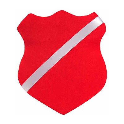 Märkessköld/märkestavla - Röd Märkessköld/märkestavla - Röd