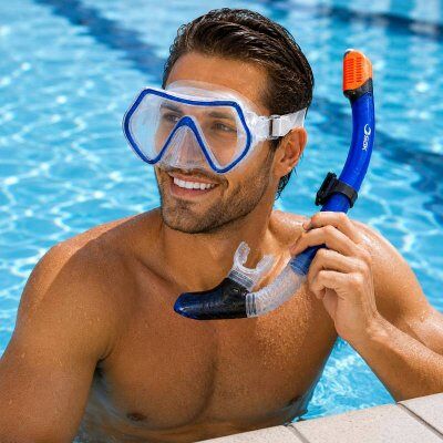 Mask and snorkel Deep Blue Explorer - Soak Mask and snorkel Deep Blue Explorer - Soak