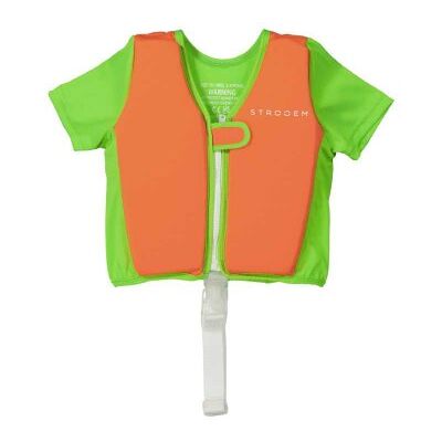 Strooem - Simväst - Orange/grön - 4-6 år - Swim Vest Strooem - Simväst - Orange/grön - 4-6 år - Swim Vest