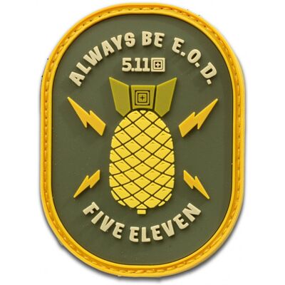 5.11 Tactical Always Be EOD Patch (Färg: Grön) 5.11 Tactical Always Be EOD Patch (Färg: Grön)