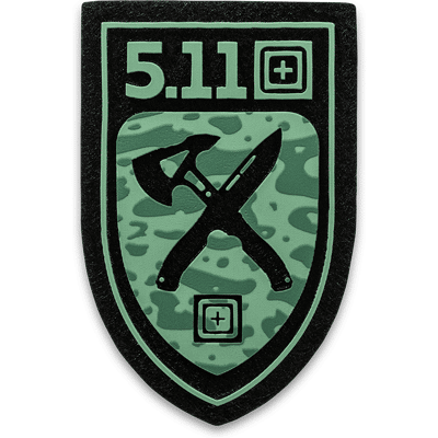 5.11 Tactical Crossed Blade Axe Patch 5.11 Tactical Crossed Blade Axe Patch