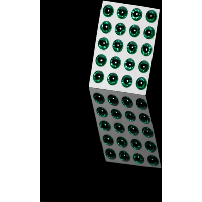 A.Jensen 3-D Epoxy Ögon Gröna 6mm 20 Pack A.Jensen 3-D Epoxy Ögon Gröna 6mm 20 Pack