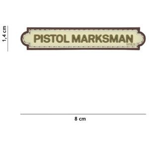 101 INC PVC Patch - Pistol Marksman