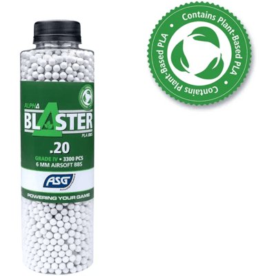 ASG Alpha Blaster PLA/Bio BBs 0,20g 3300st ASG Alpha Blaster PLA/Bio BBs 0,20g 3300st
