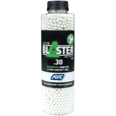 ASG Alpha Blaster PLA Green Tracer Bio BBs 0,30g 3300st ASG Alpha Blaster PLA Green Tracer Bio BBs 0,30g 3300st