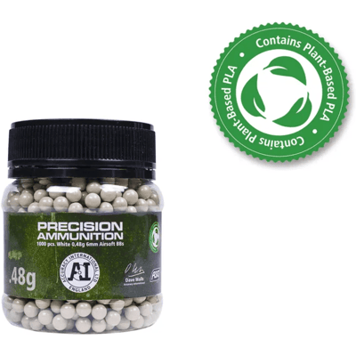 ASG AI PLA/Bio BBs 0,48g 1000st ASG AI PLA/Bio BBs 0,48g 1000st